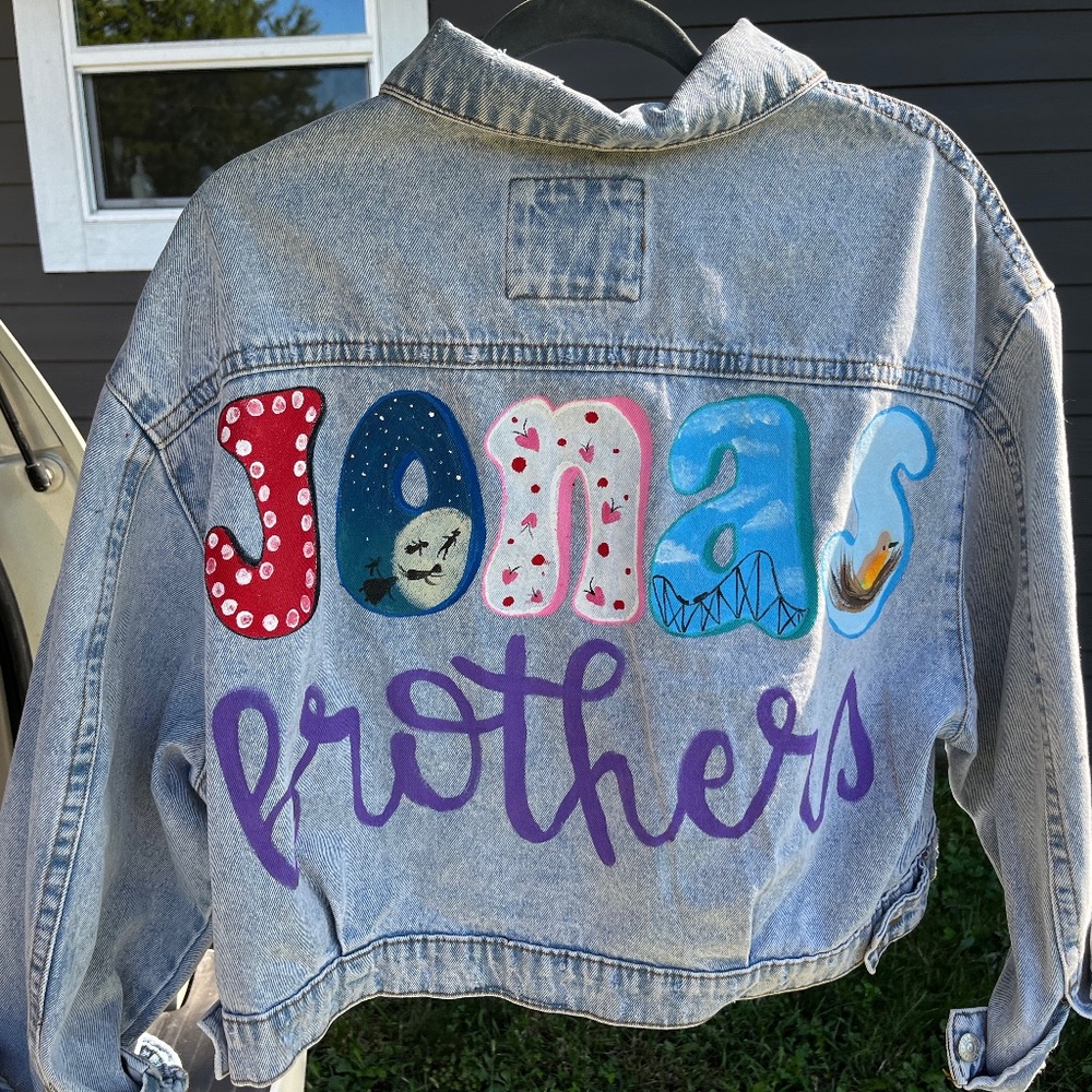 Jonas Brothers Hand painted Jacket